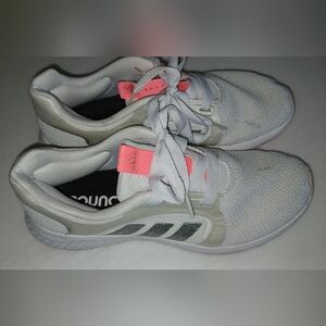 Adidas Edge Lux 5 Bounce Sneakers | Women’s Size 8 | White & Bright Orange